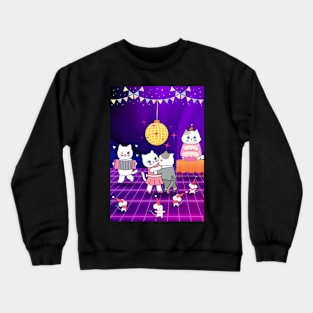 Purrfect Party Crewneck Sweatshirt